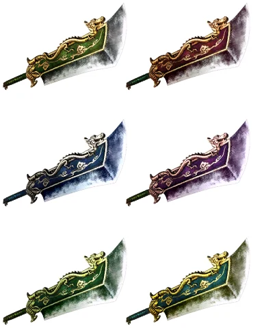 Rank 7 and Special Weapon Dye Gallery