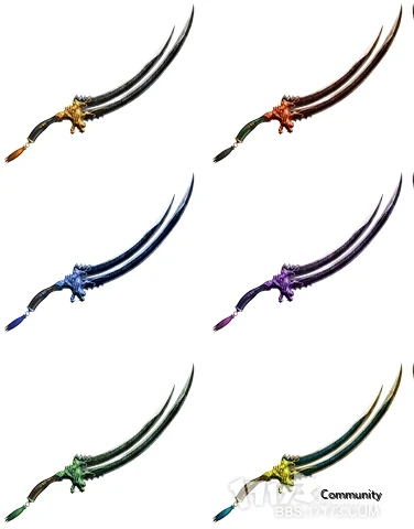 Rank 7 and Special Weapon Dye Gallery