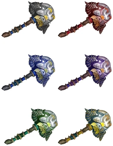 Rank 7 and Special Weapon Dye Gallery
