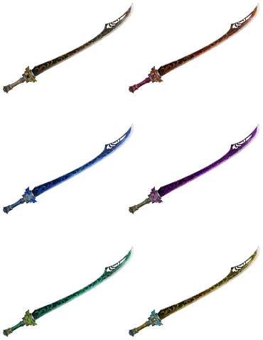 Rank 7 and Special Weapon Dye Gallery