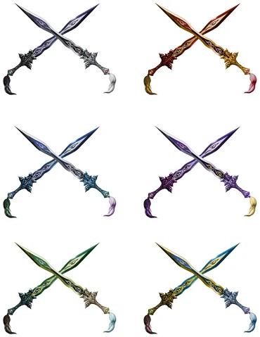 Rank 7 and Special Weapon Dye Gallery