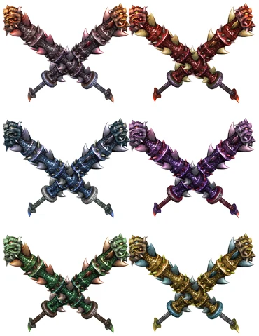 Rank 7 and Special Weapon Dye Gallery