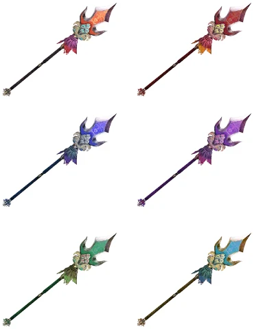 Rank 7 and Special Weapon Dye Gallery