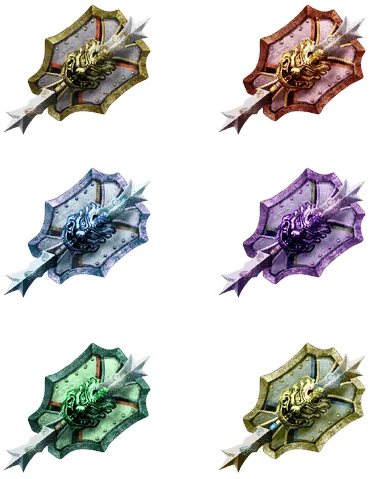 Rank 7 and Special Weapon Dye Gallery