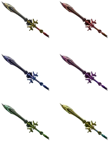 Rank 7 and Special Weapon Dye Gallery