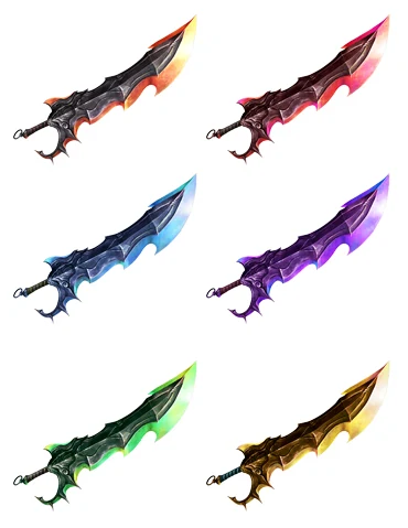 Rank 7 and Special Weapon Dye Gallery
