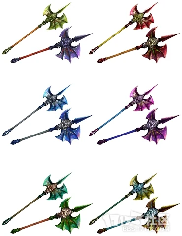 Rank 7 and Special Weapon Dye Gallery