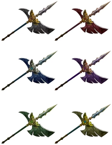Rank 7 and Special Weapon Dye Gallery