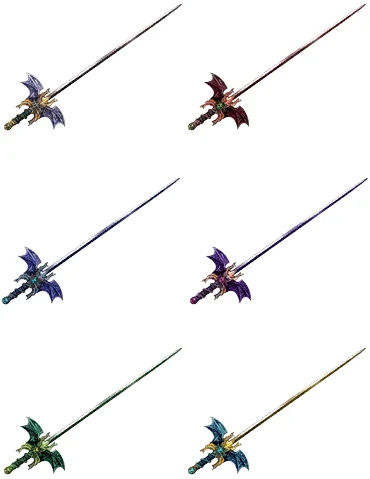Rank 7 and Special Weapon Dye Gallery