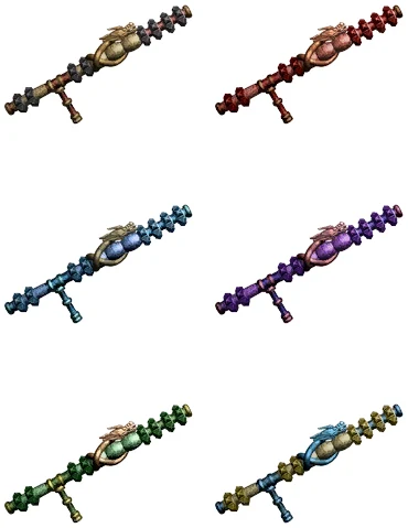 Rank 7 and Special Weapon Dye Gallery