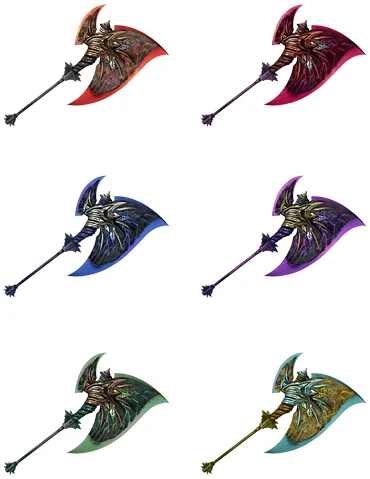 Rank 7 and Special Weapon Dye Gallery