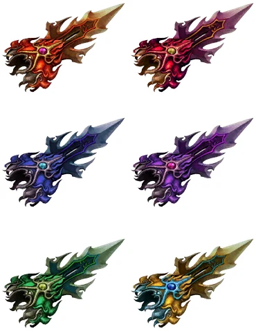 Rank 7 and Special Weapon Dye Gallery