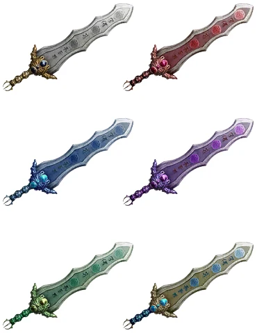 Rank 7 and Special Weapon Dye Gallery