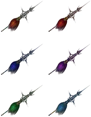 Rank 7 and Special Weapon Dye Gallery