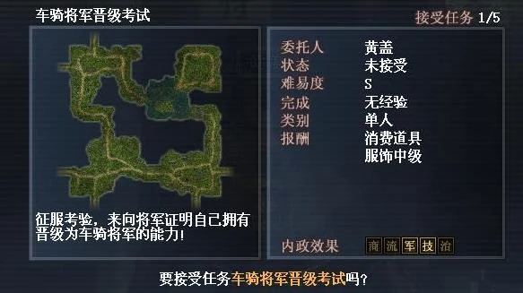 General of Chariots and Cavalry Promotion Exam