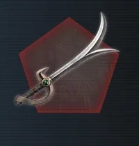 Fiery Horned Blade