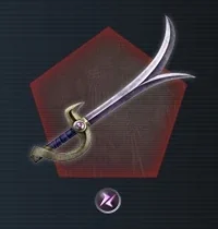 Fiery Horned Blade